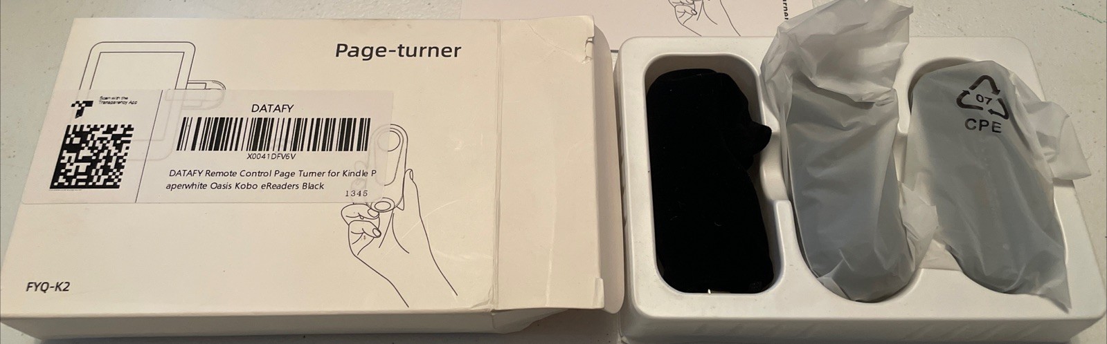 Datafy page Turner For Kindle Remote Control Clicker Paperwhite Oasis Device