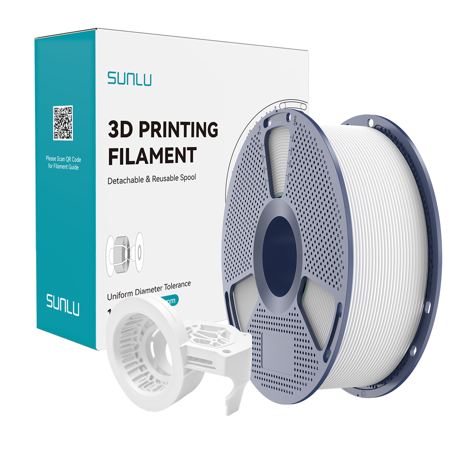 SUNLU High Speed Matte PETG 3D Filament 1.75mm 30mm/s – 600mm/s Print Range 1KG