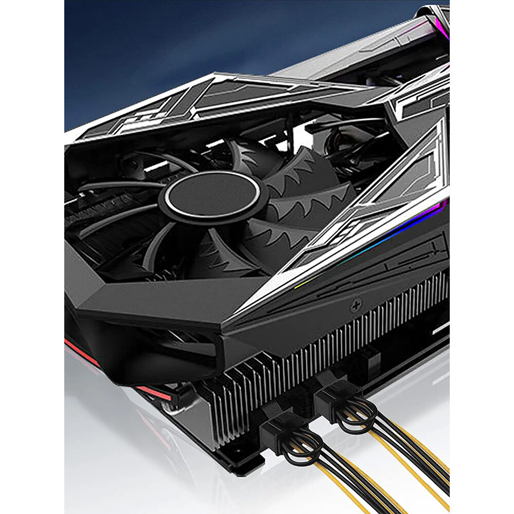 Graphics Card GPU VGA PCIe 8 Pin Female to Dual 8 Pin (6+2) Male Extension Cable