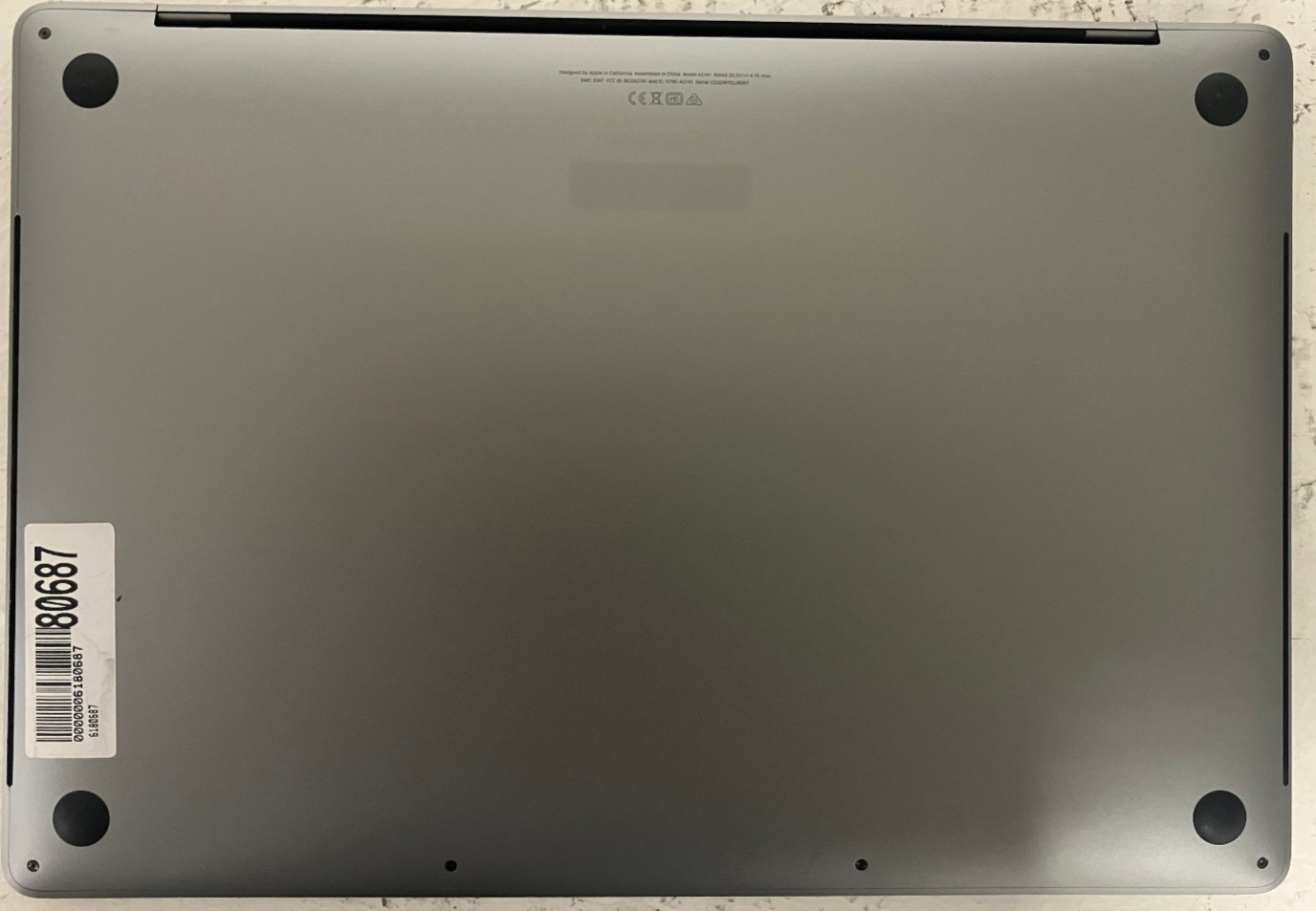 Apple MacBook Pro A2141 16″ Radeon 5500M 2.4GHz Intel Core i9-9980HK 64GB 1TB