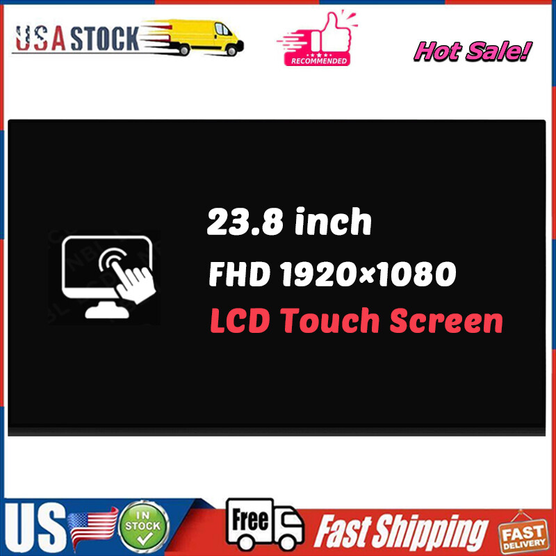 23.8″ for Dell OptiPlex 7460 AIO LCD Touch Screen Replacement Display Panel FHD