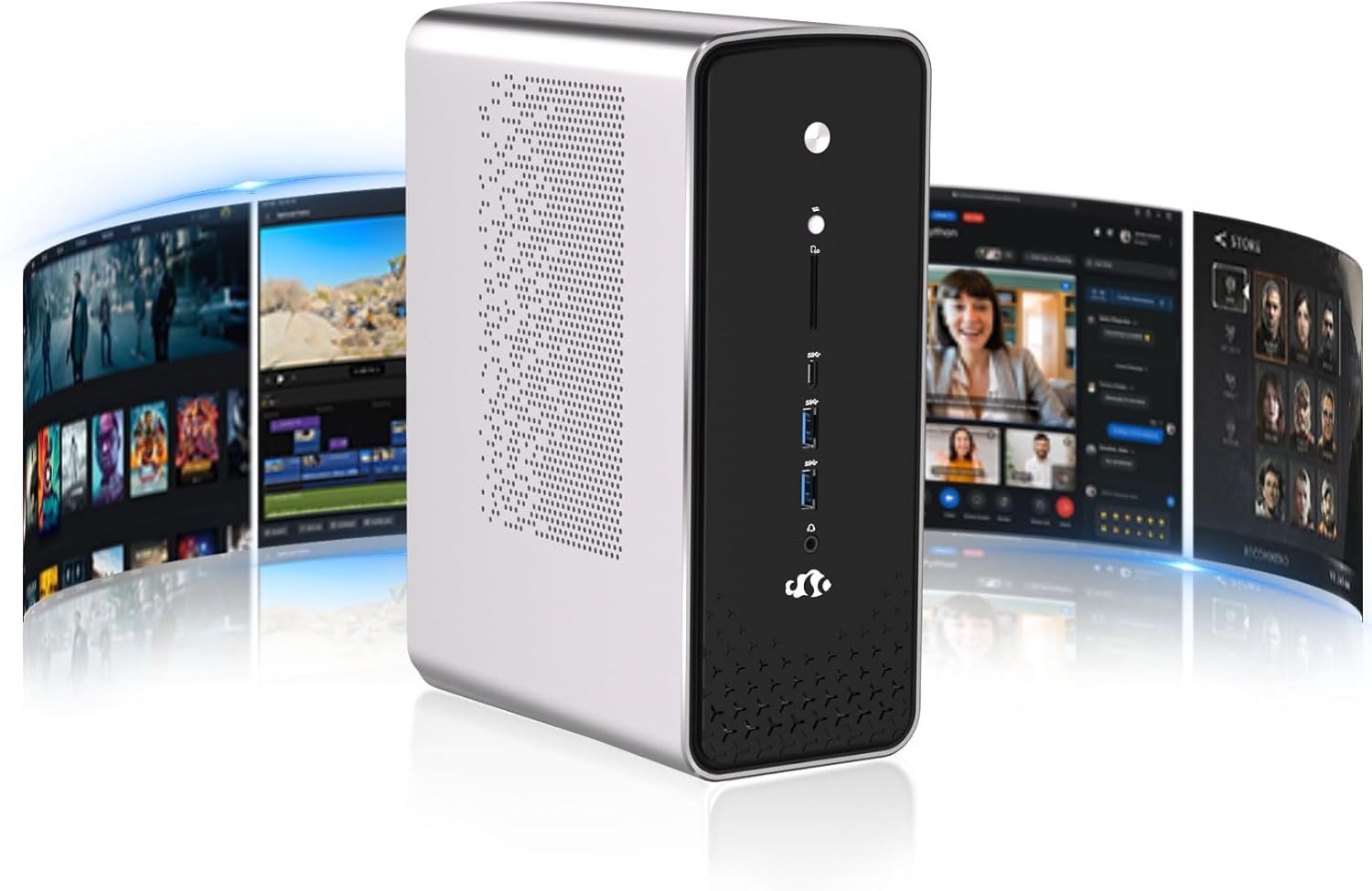 Nimo Mini PC PC AMD Ryzen™ AI Max+ 395 128GB LPDDR5 8000MHz 8000MHz 2TB SSD