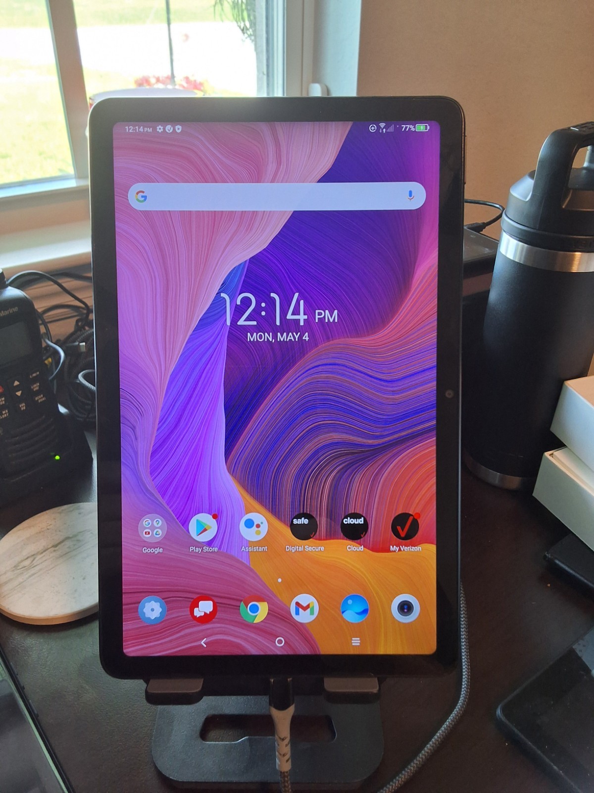 TCL TAB Pro 64GB, Wi-Fi + 5G (Verizon), 10.4″ – Black Metallic