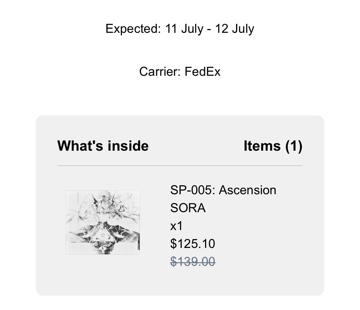 ✅ Wallhack SP-005 Ascension Sora Limited Edition SEALED IN HAND, SHIPS NOW! 💨