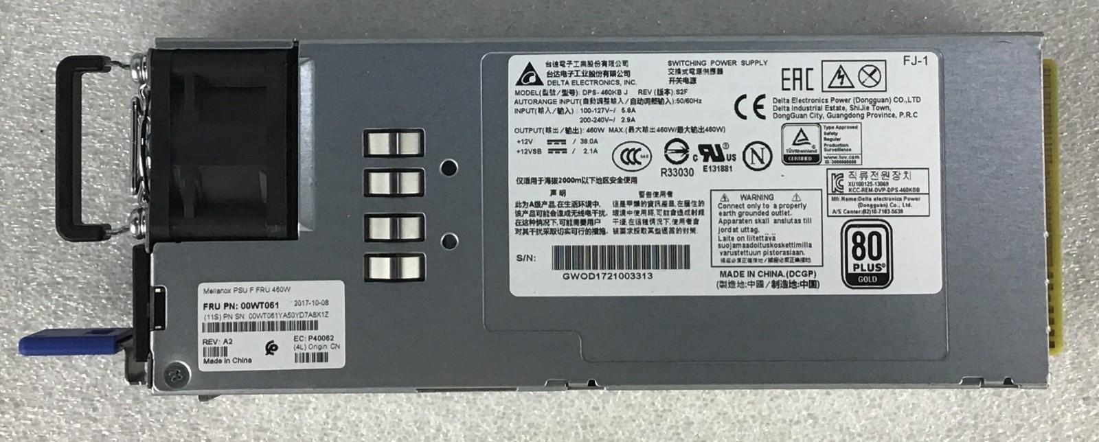 Mellanox MSN2410-CB2FO 48x10G/25G SFP, 8x100G QSFP Ethernet ONIE SN2410-CB2FO