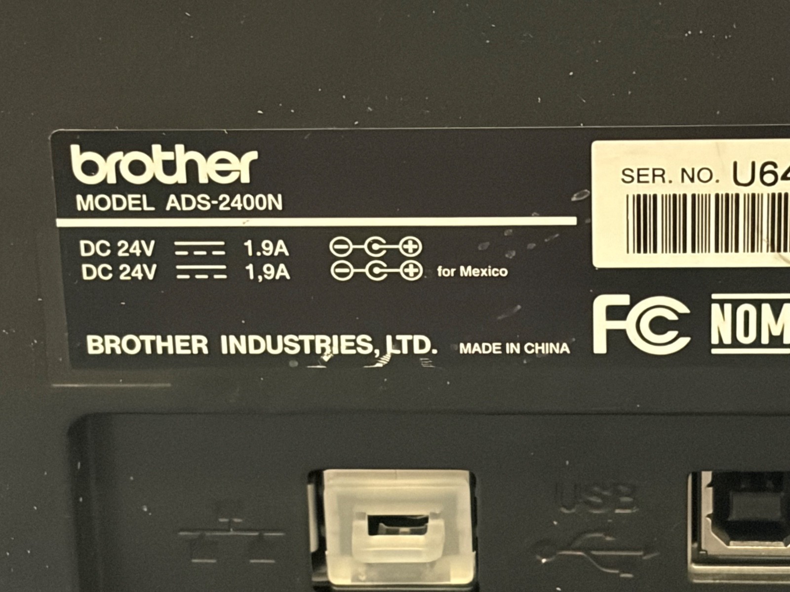 Brother ImageCenter ADS-2400N High Speed Network Document Scanner