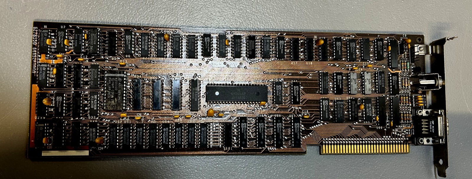 IBM 8-Bit ISA Color Graphics CGA Video Card Bronze – PC XT/AT 5150