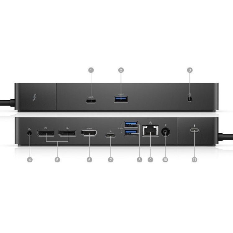 Dell WD19TB K20A Thunderbolt 3 Docking Station K20A with 180W AC Adapter MC62X