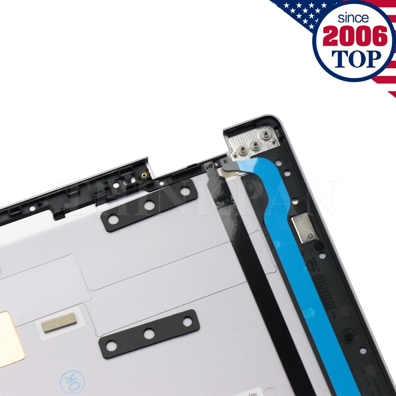 New LCD Back Cover For Lenovo YOGA 7-16IRL8 YOGA 7-16ARP8 2023 Metal Silver Gray