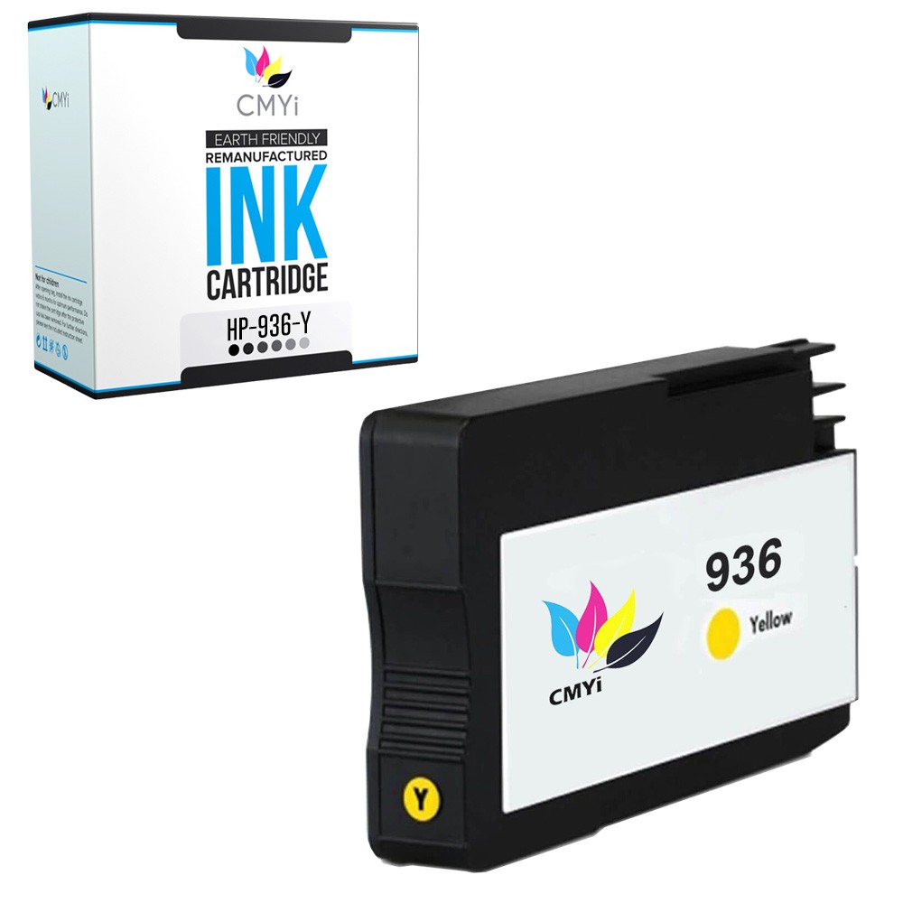 Black Color CMYi Ink Cartridges Lot for HP 936 for OfficeJet Pro