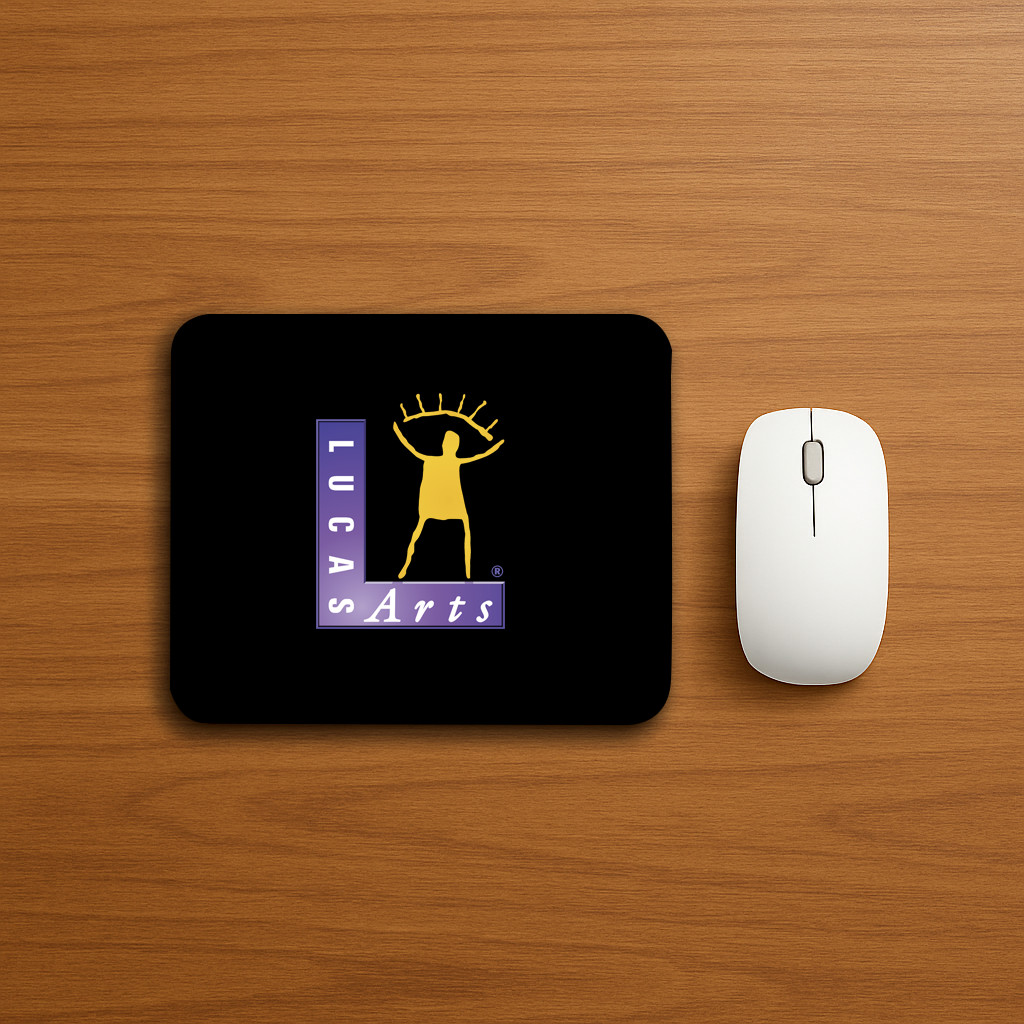 Lucas Arts RETRO Mouse Pad 8.5 x 7 inches color NEW PRINT next day shipping