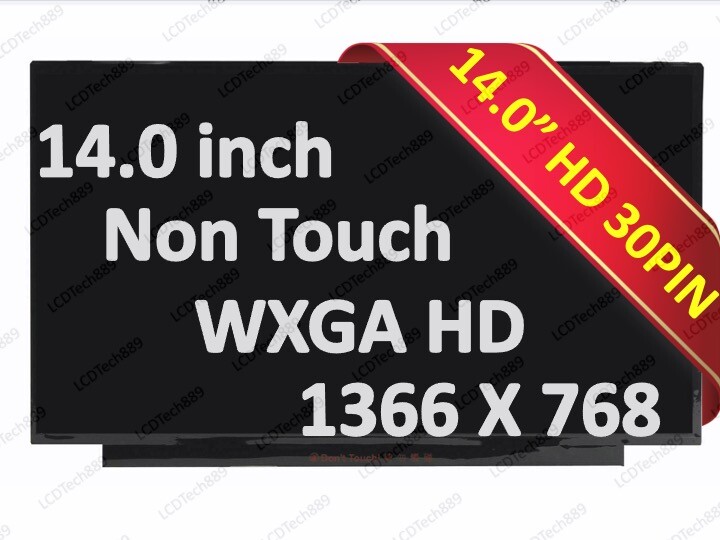 HP Spare Part L61948-001 LCD LED Screen 14″ HD WXGA Replacement Panel New