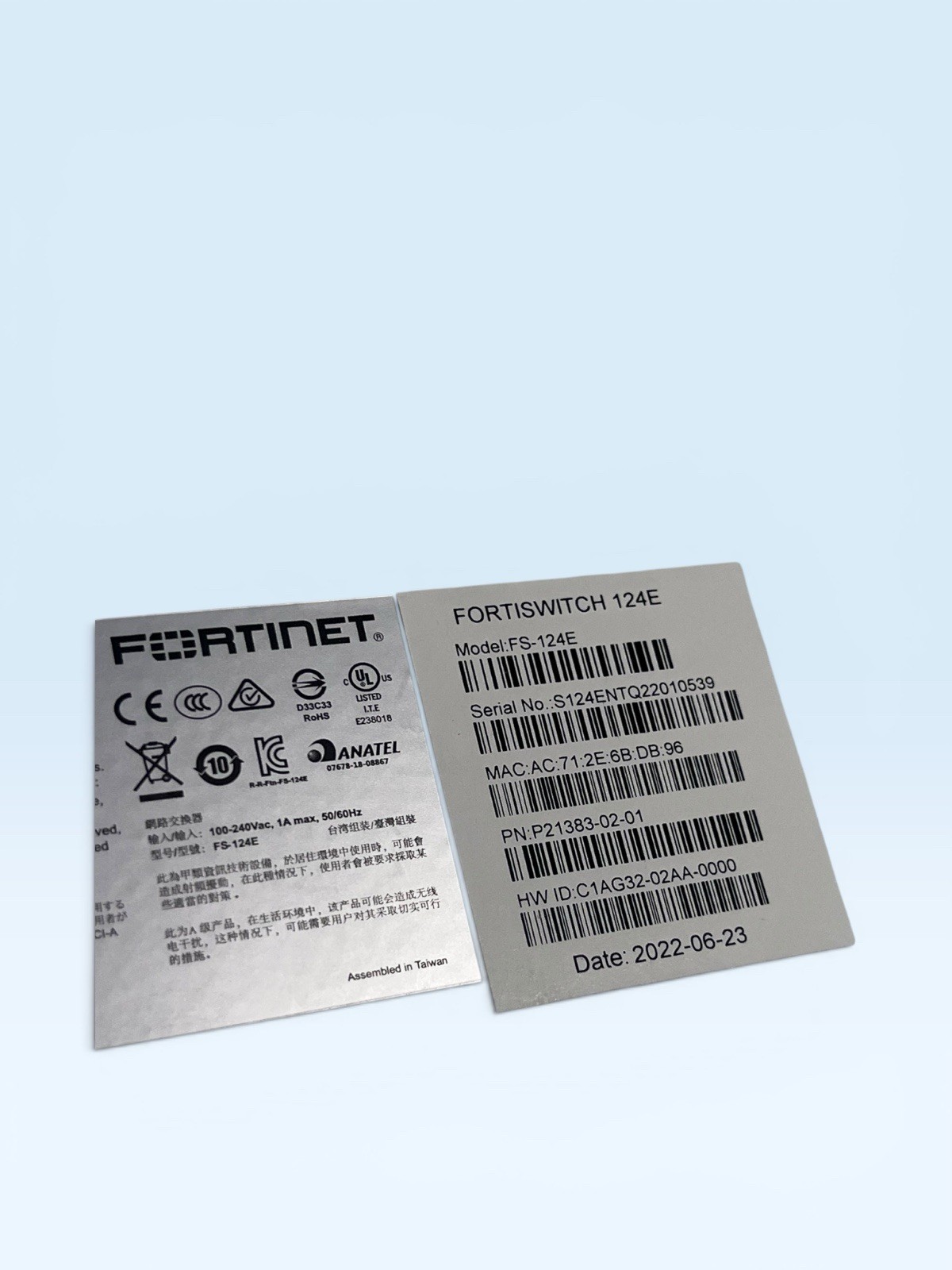 Fortinet Fortiswitch 124E