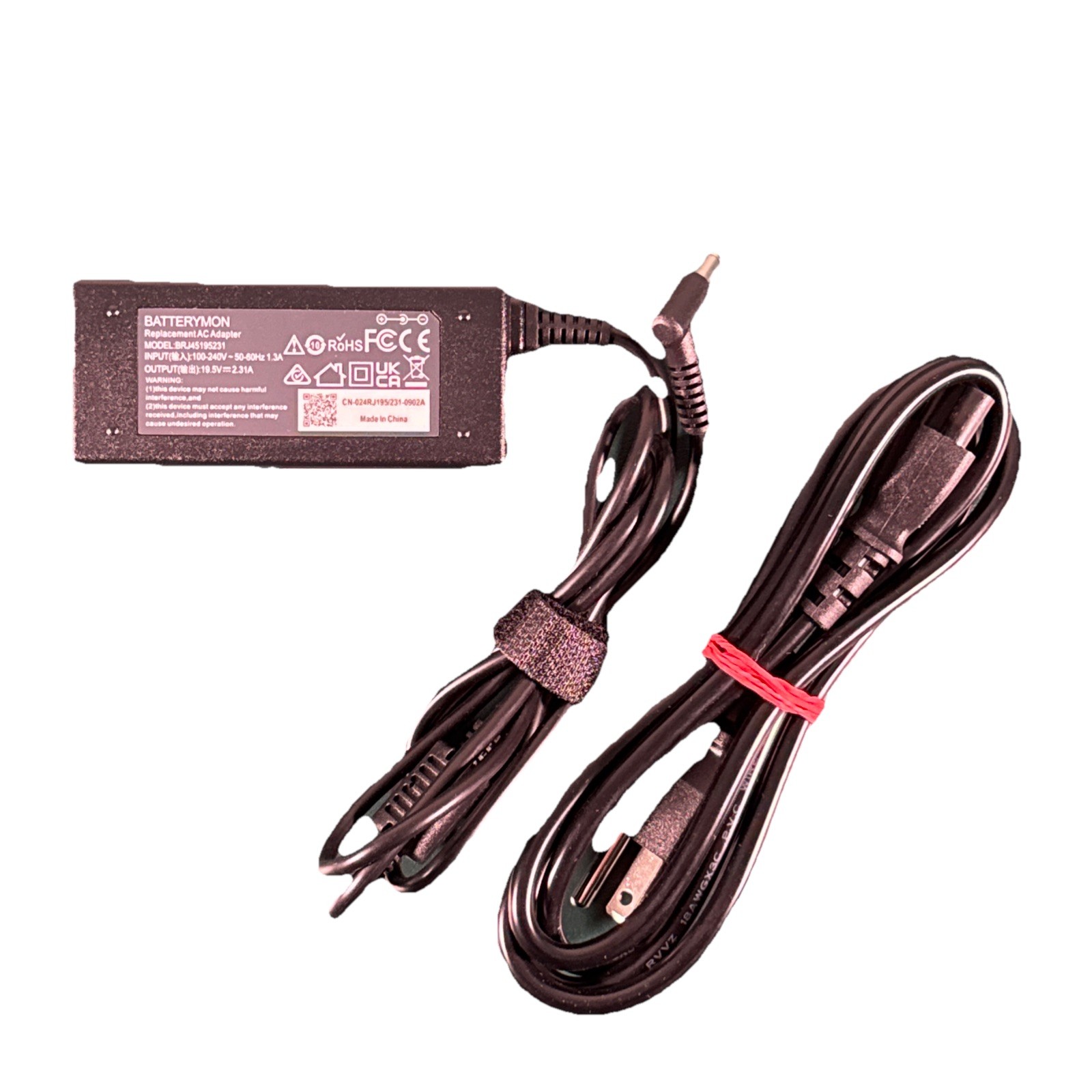 65W Laptop Charger 19.5V 3.33A BATTERYMON AC Adapter Power Supply
