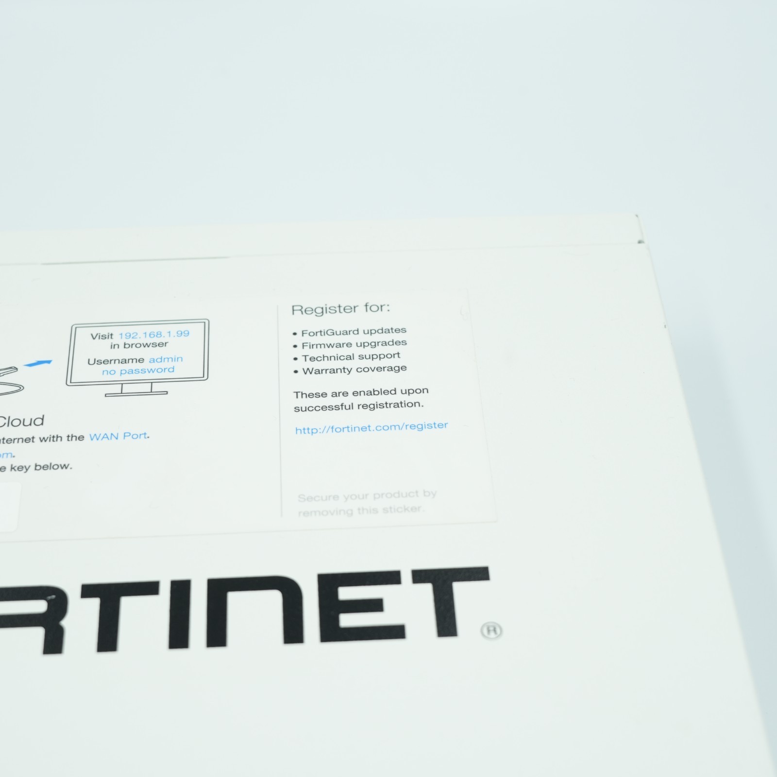 Fortinet FortiGate 60E FG-60E Network Security Firewall Appliance Tested Working