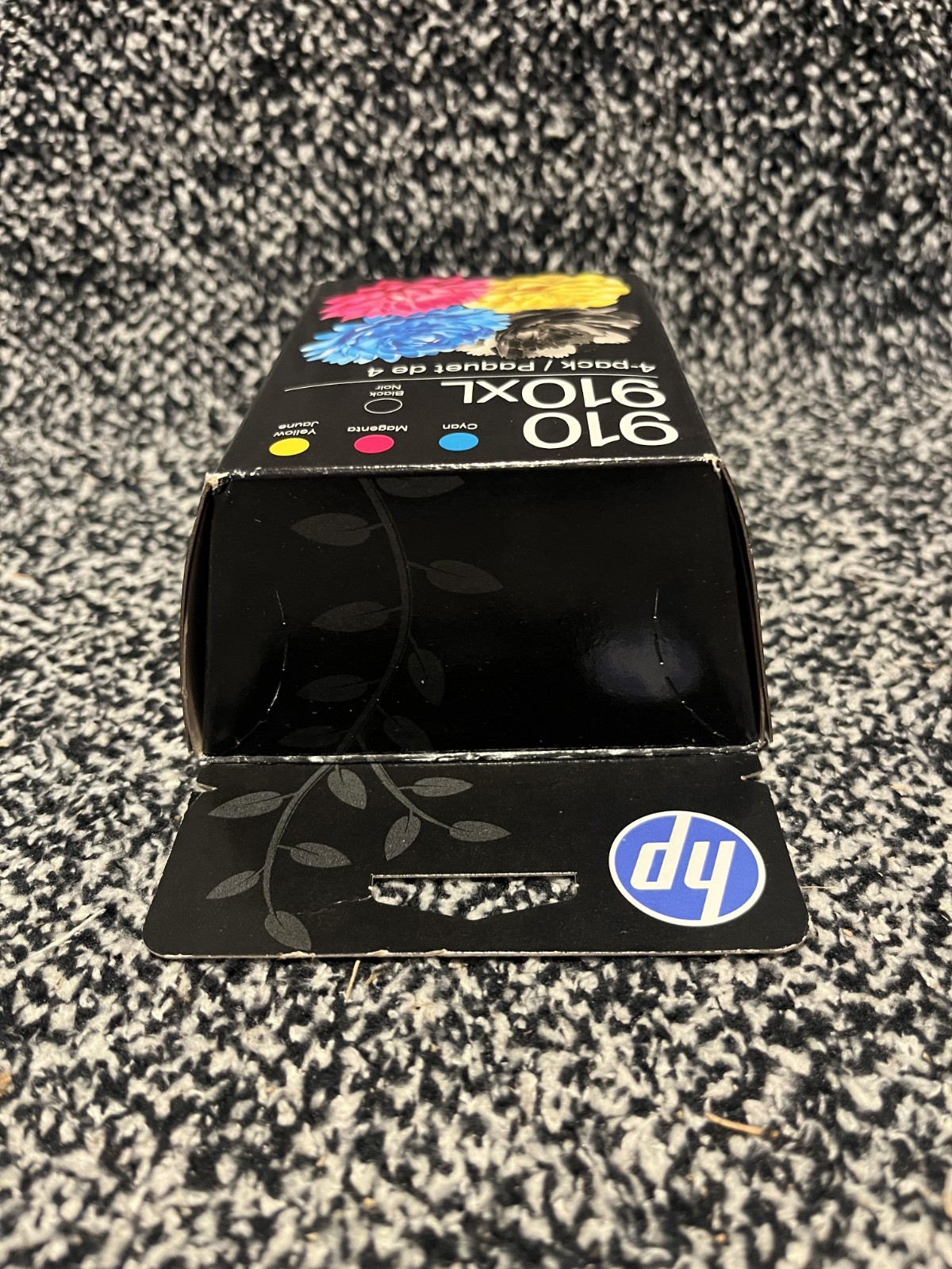 HP 3JB41AN 910 CMY & 910XL Black Ink Cartridge 4-Pack High Yield Date: July 2027