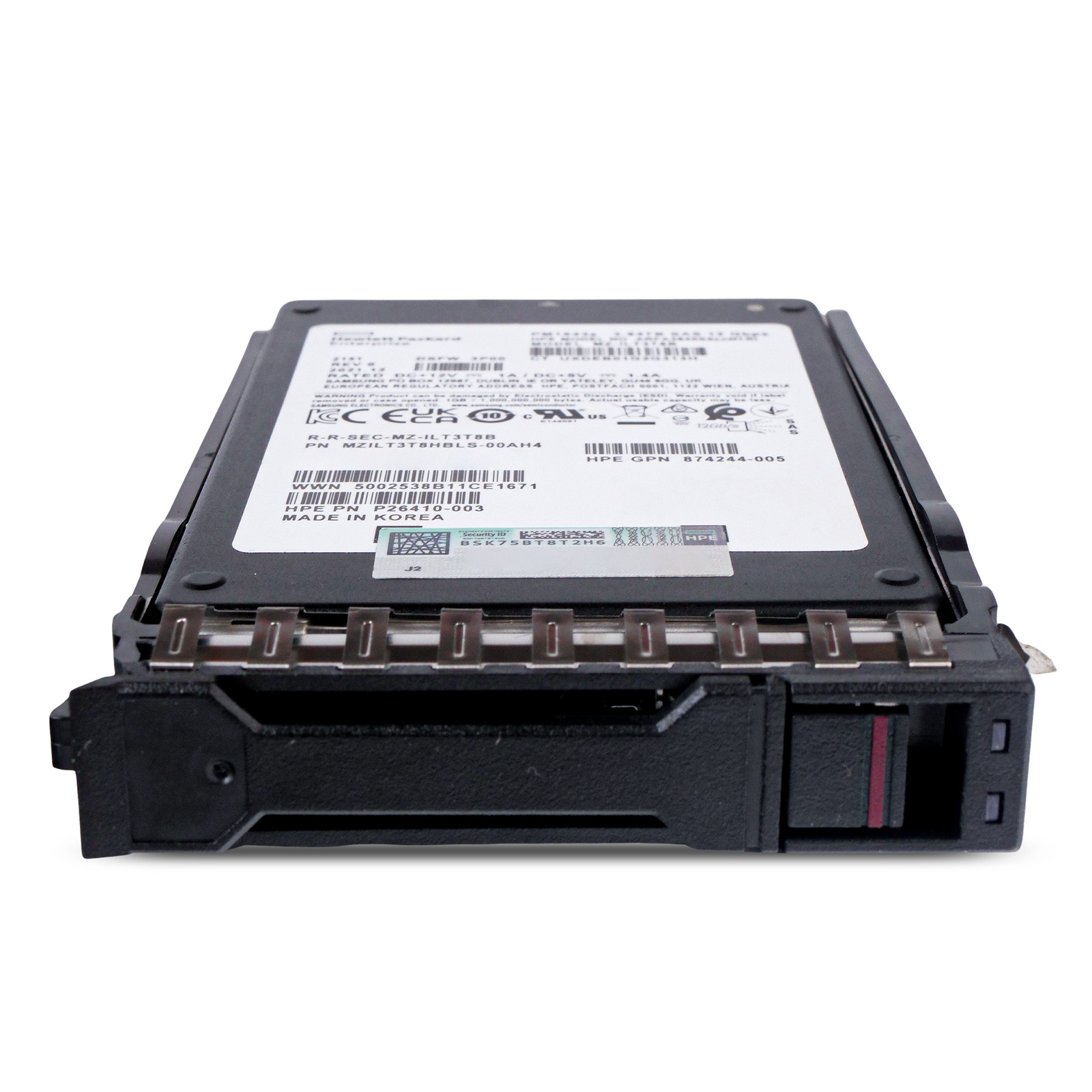 HP Generation 11 3.84TB P40508-B21 SAS 12Gb/s 3D TLC 1 DWPD 2.5″ SSD