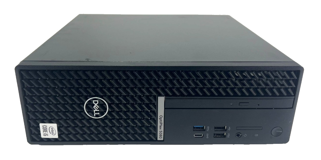 Dell Optiplex 5080 SFF Desktop i3 10th Gen 256GB SSD 8GB RAM Win 11 Pro (BD)
