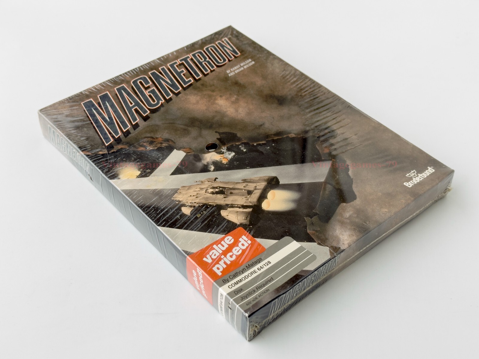 Magnetron – Broderbund – 1987 / Commodore 64 – Sealed
