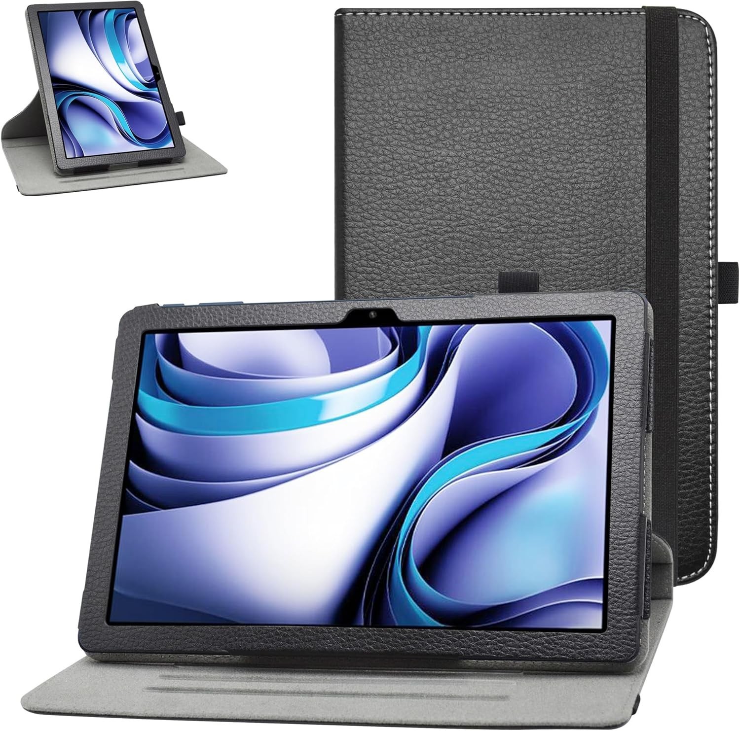 Soft Synthetic Leather 360° Case for BLU M10L Pro 10.1″ Tablet – Durable & Chic