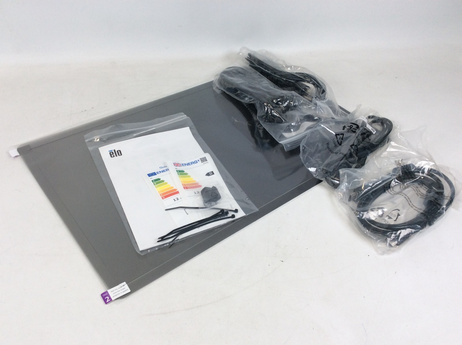 ELO ET2270L 22″ Touch E511214 20-70 degree angle VESA Integrated IO ES8.0 ^