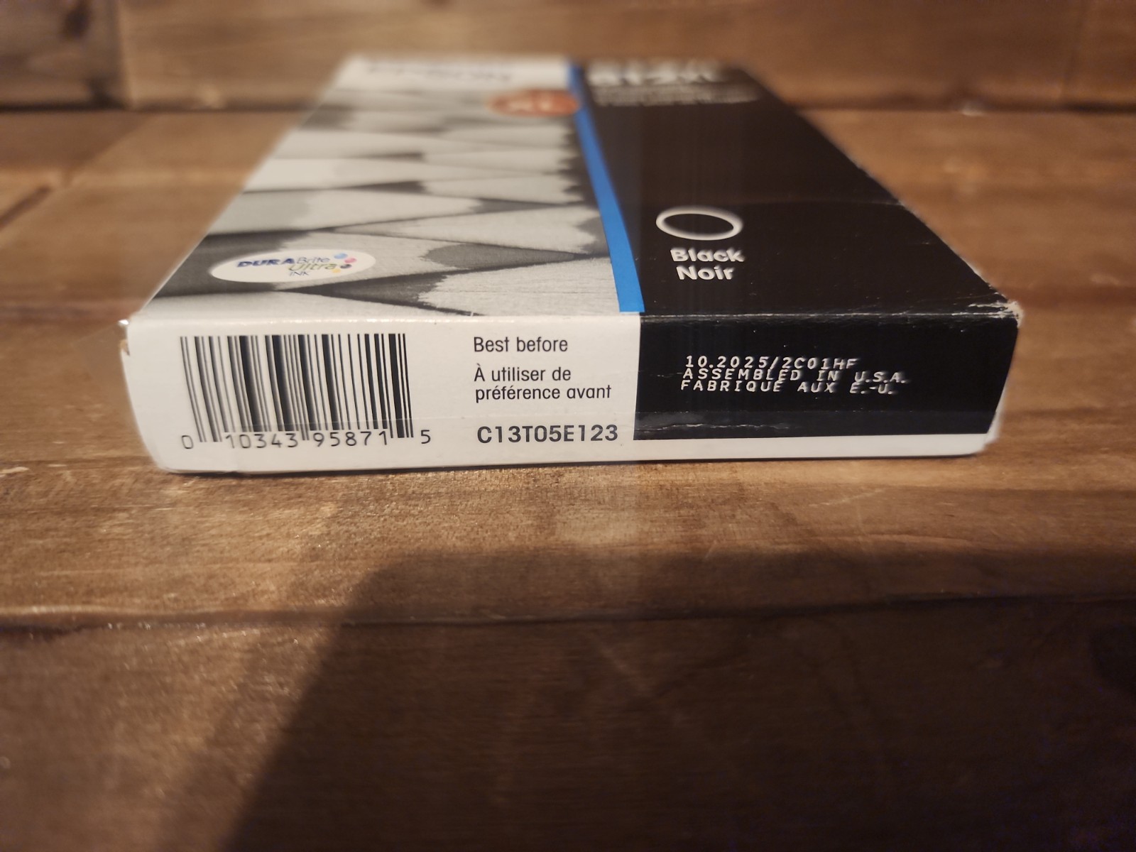 Epson Genuine 812XL Black High Yield Ink Cartridge T812XL120-S EXP 10/25 Sealed