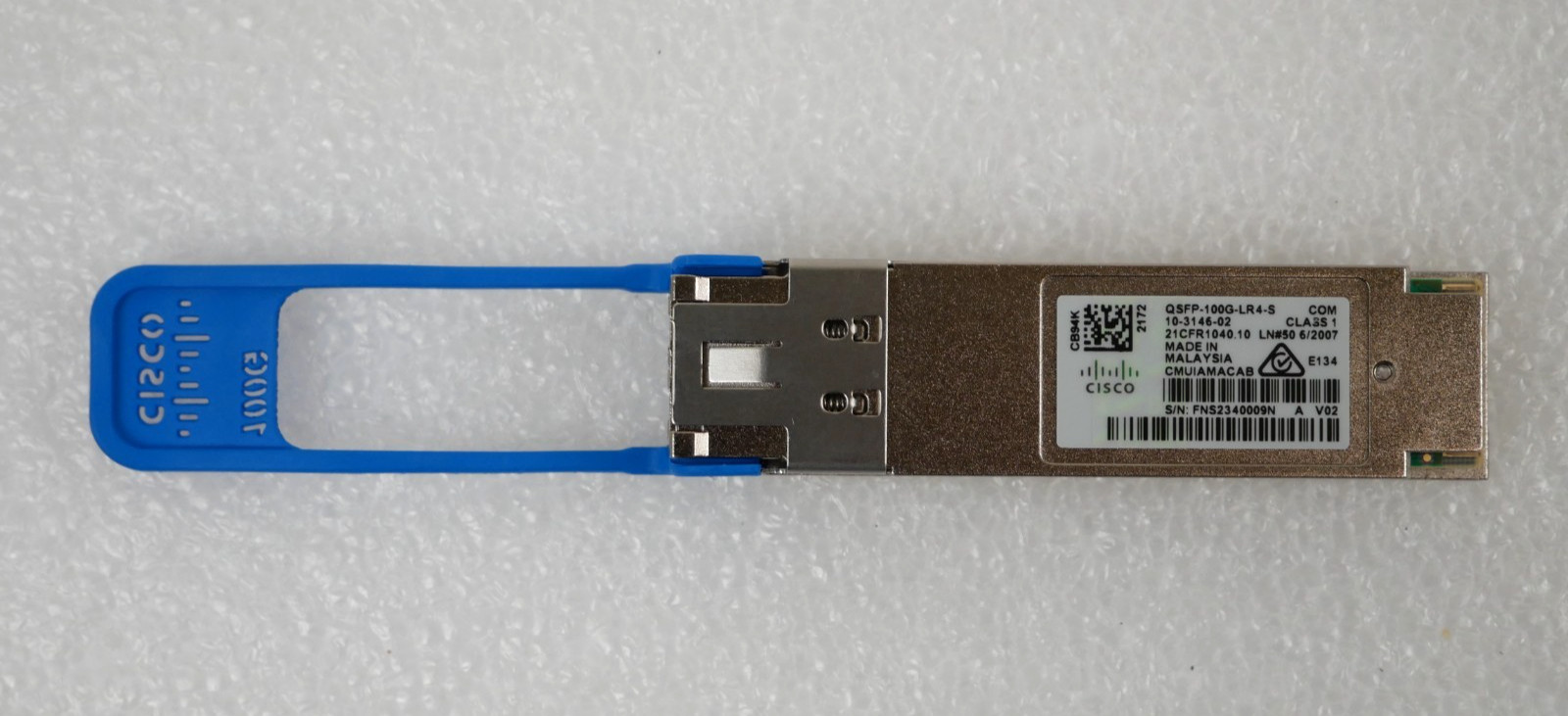 Cisco 10-3146-02 QSFP-100G-LR4-S 100GBASE-LR4 10km 1310nm SMF SFP Transceiver