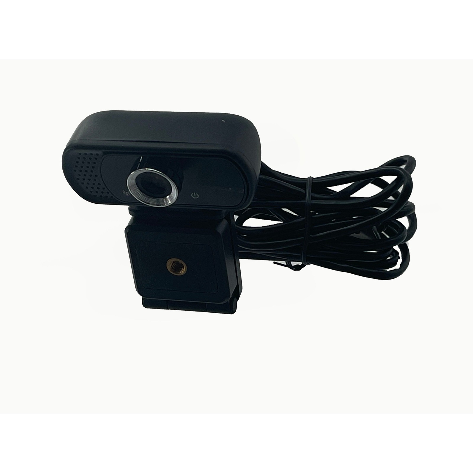 HD Webcam USB Plug and Play Camera with Built-in Microphone Black Unboxed