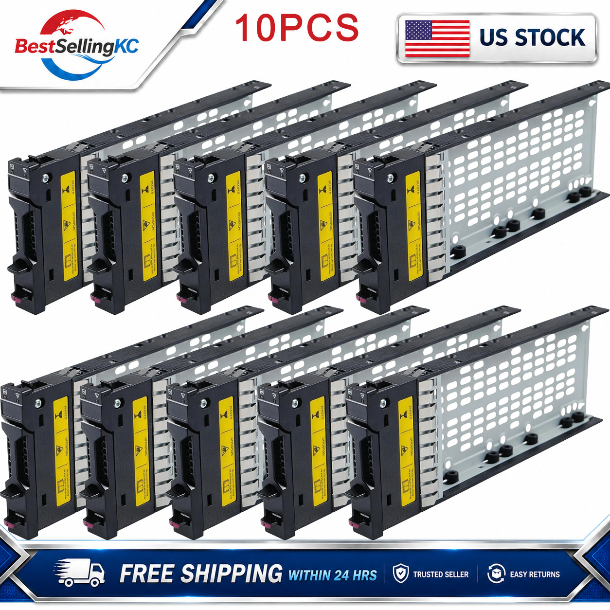 2.5inch SAS Hard Drive HDD P14405-001 Tray Caddy For HP MSA M2 2060 2040 1060 M2