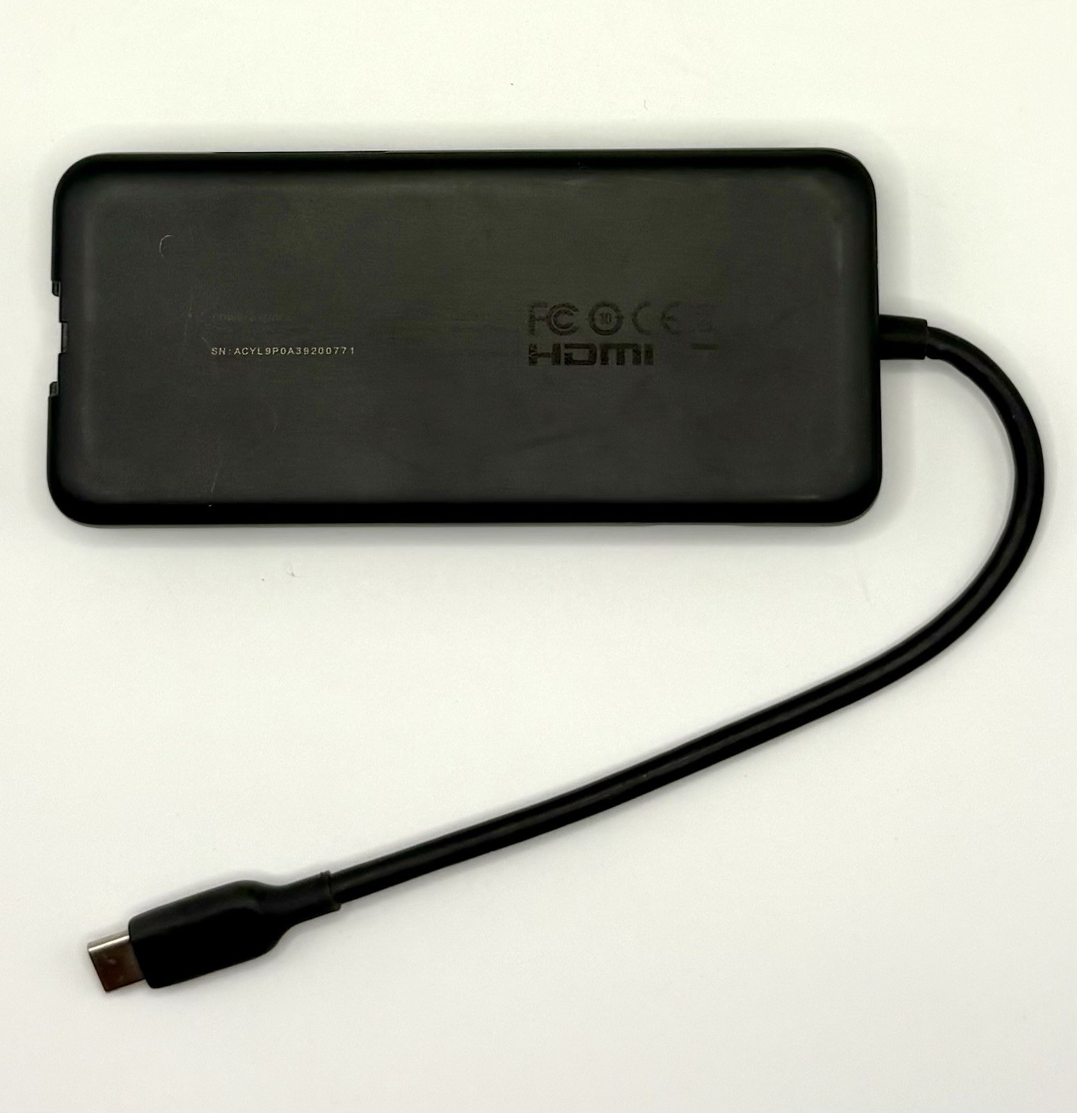USB C 7-in-1 Hub HDMI RJ45 Ethernet USB 3.0 SD TF Card Reader Tested