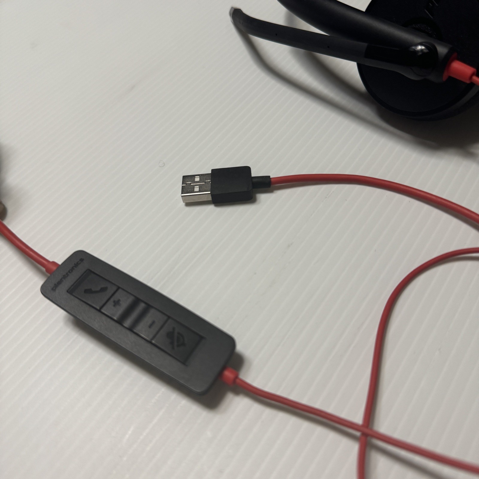 Plantronics Blackwire C3220 Headset TESTED WORKING