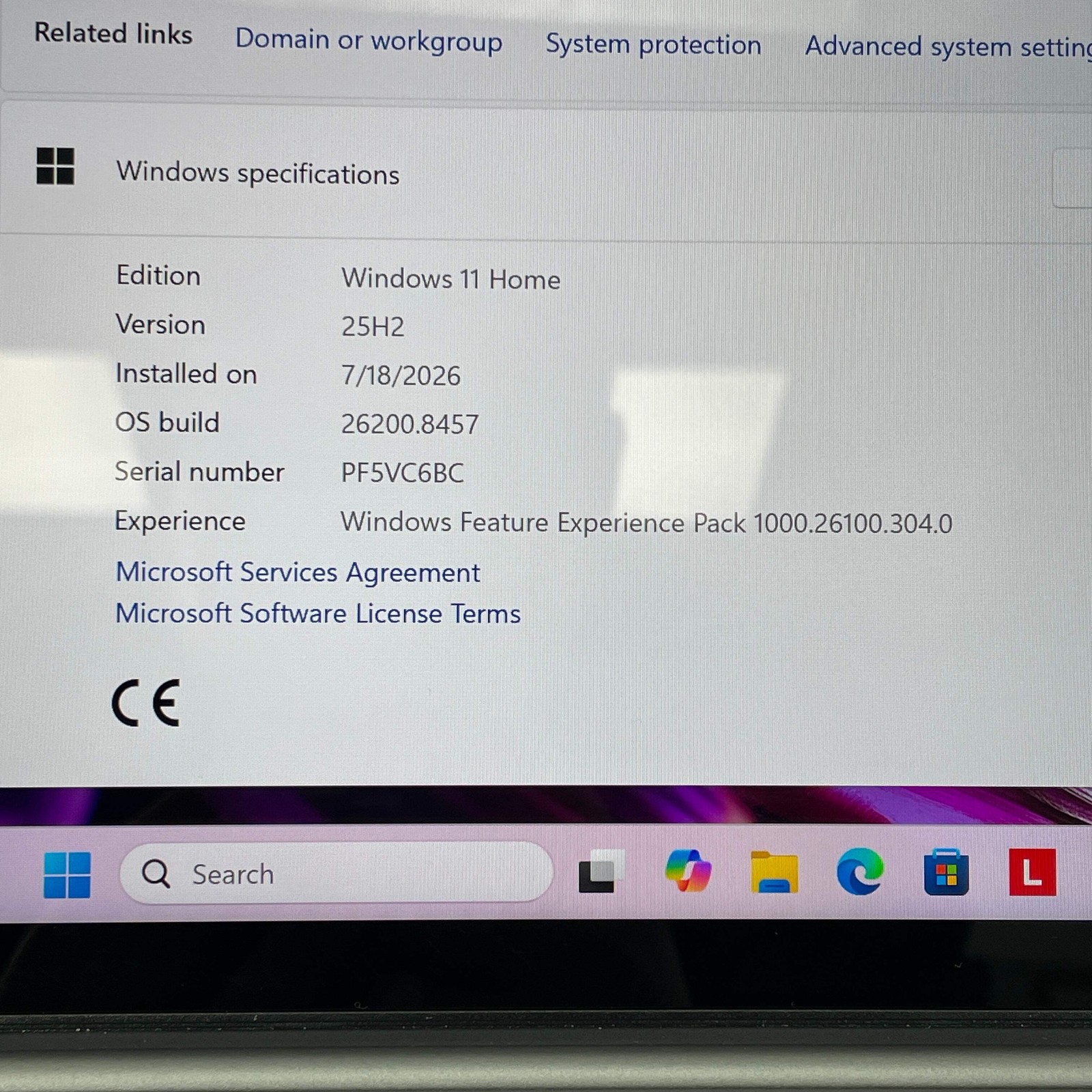 Lenovo Yoga Slim 7i 9596U3V3L 14″ Core Ultra 7 285V 2.2GHz 32GB RAM 1TB SSD