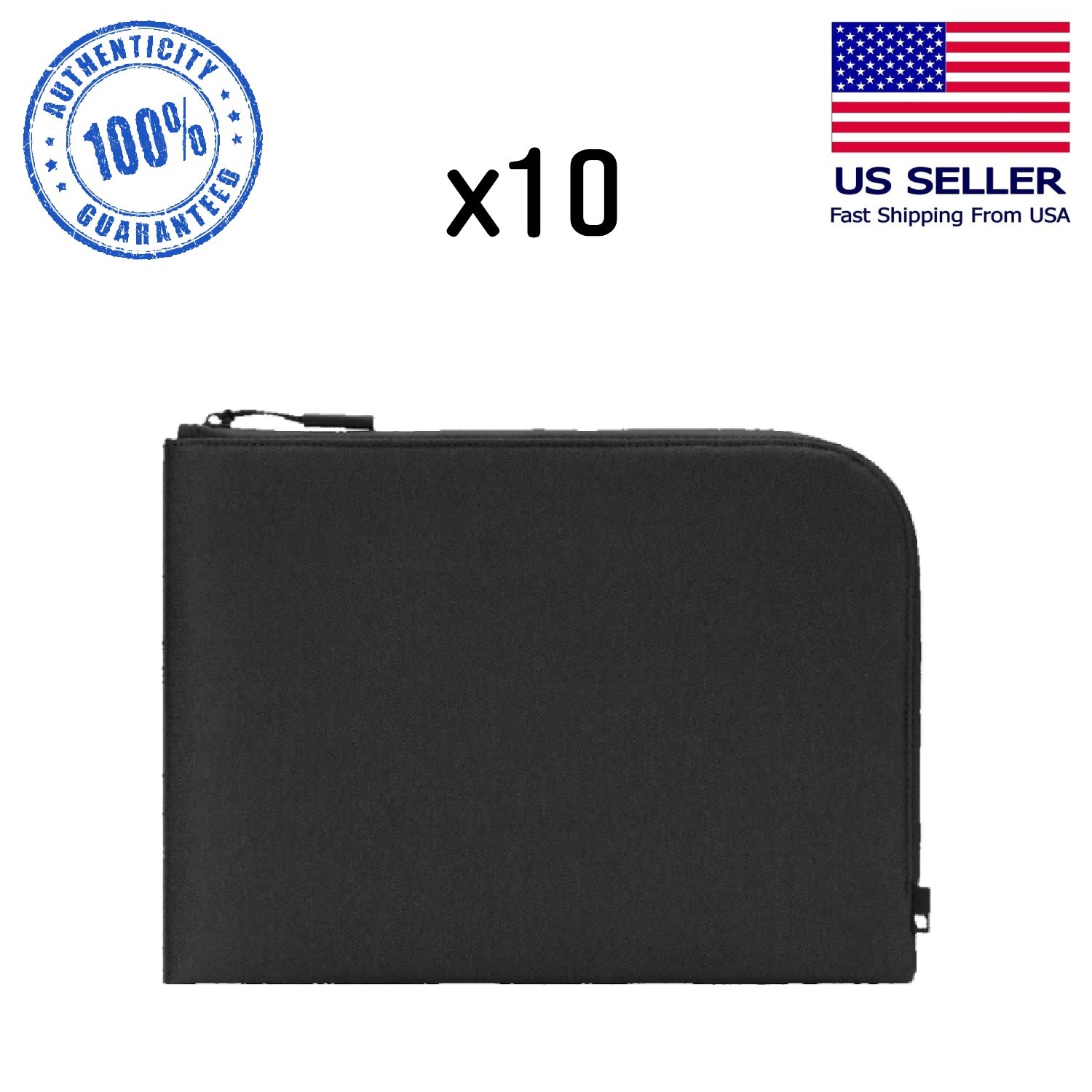 Lot of 10 – Incase Facet Sleeve up to 14″ Macbook Pro – Black