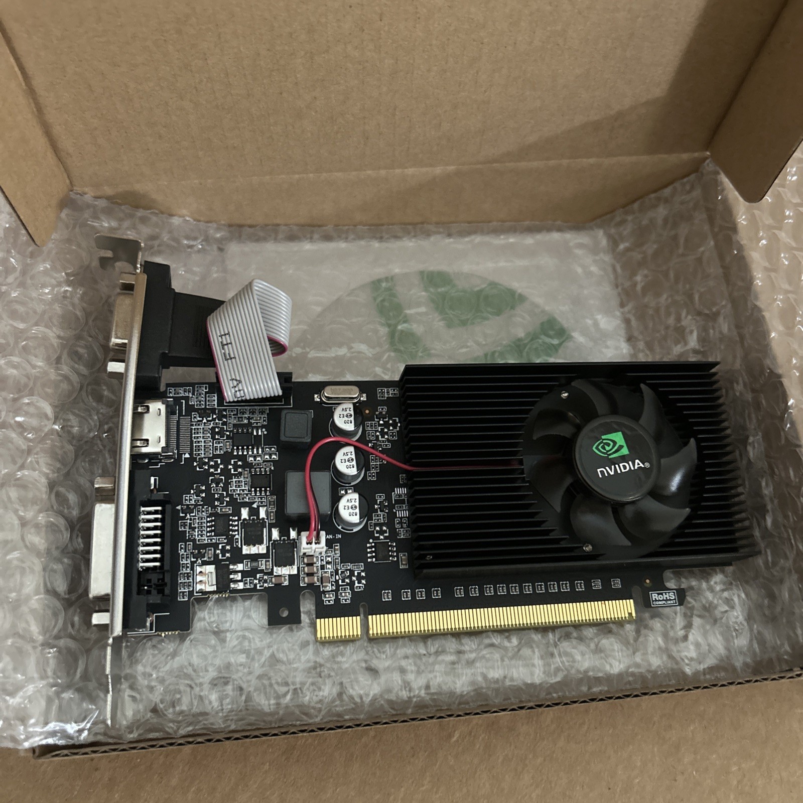 NVIDIA GeForce GT730 2GB DDR3 LP Graphics Card, 64BIT PCI-E