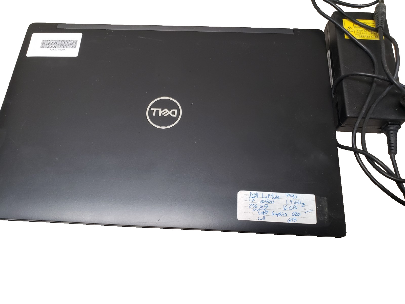 DELL LATITUDE 7490 Laptop i7 8650u 1.9GHz 256GB NvME 16gb ram reset win11