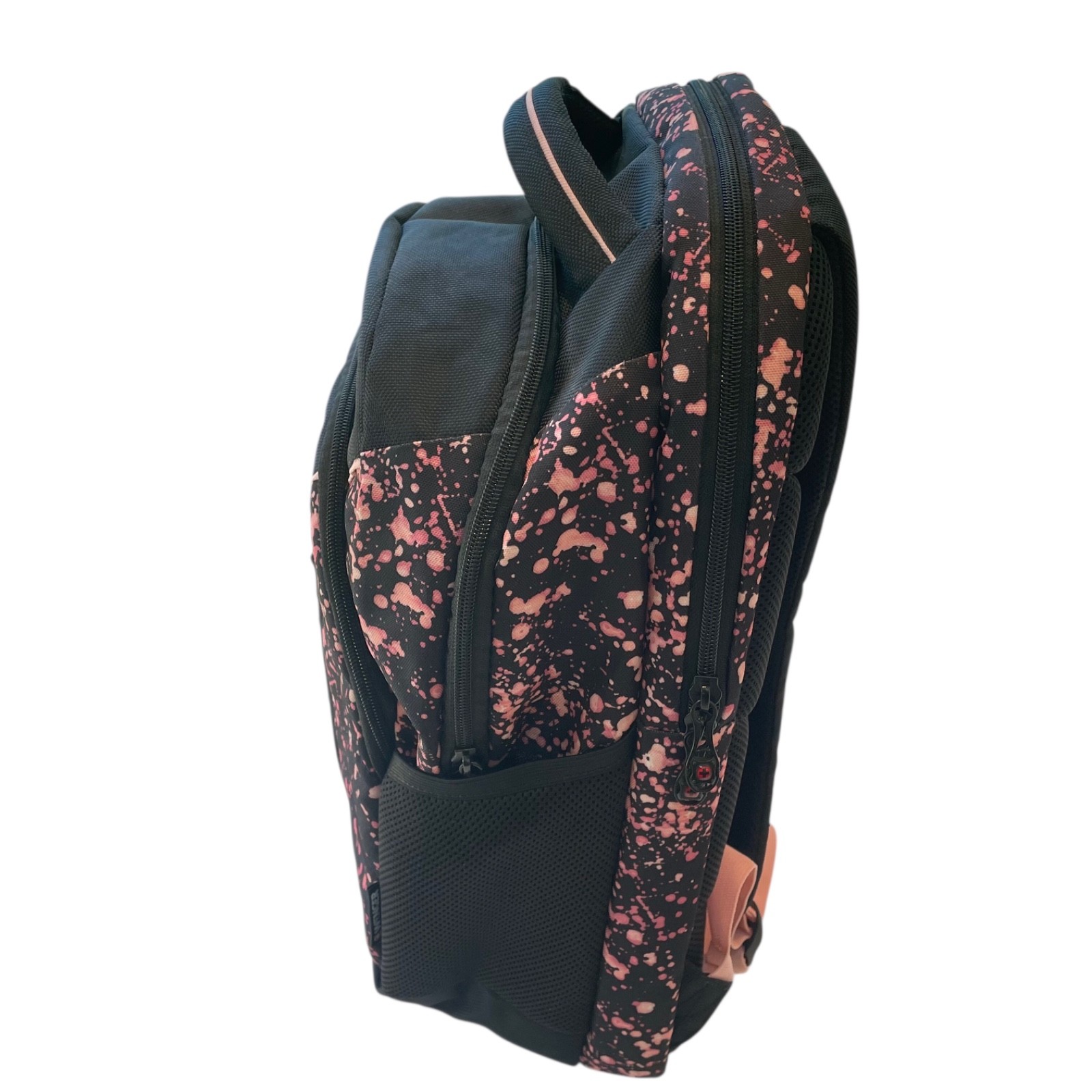 Wenger SwissGear The Sun Backpack 16” Laptop Bag Black/Pink Splatter 605238