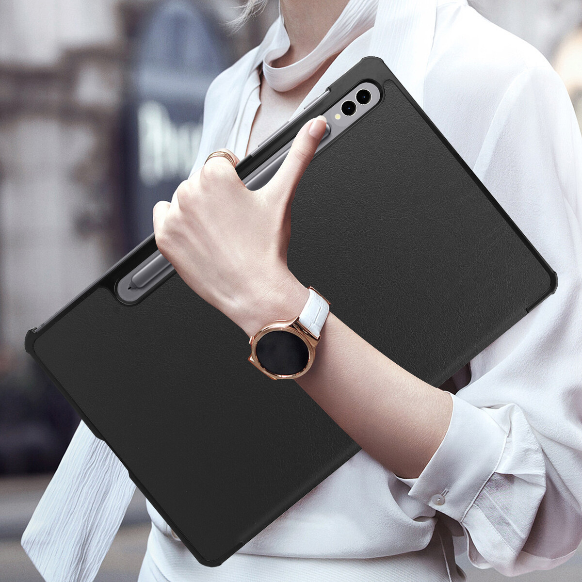 Case For Samsung Galaxy Tab S10+ S9+/S9 S10 Ultra/S9 FE Smart Book Stand Cover