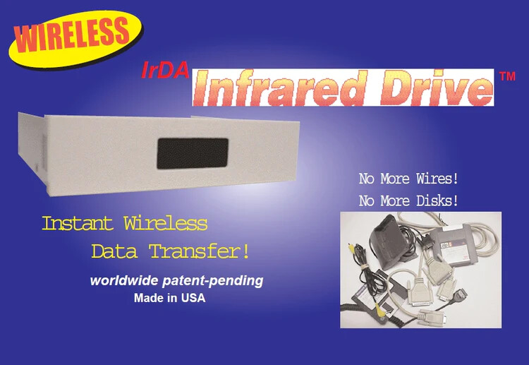 NEW PC IrDA,SECURE WIRELESS LINK Infrared Interface 5.25″ Drive Bay Adapter Port
