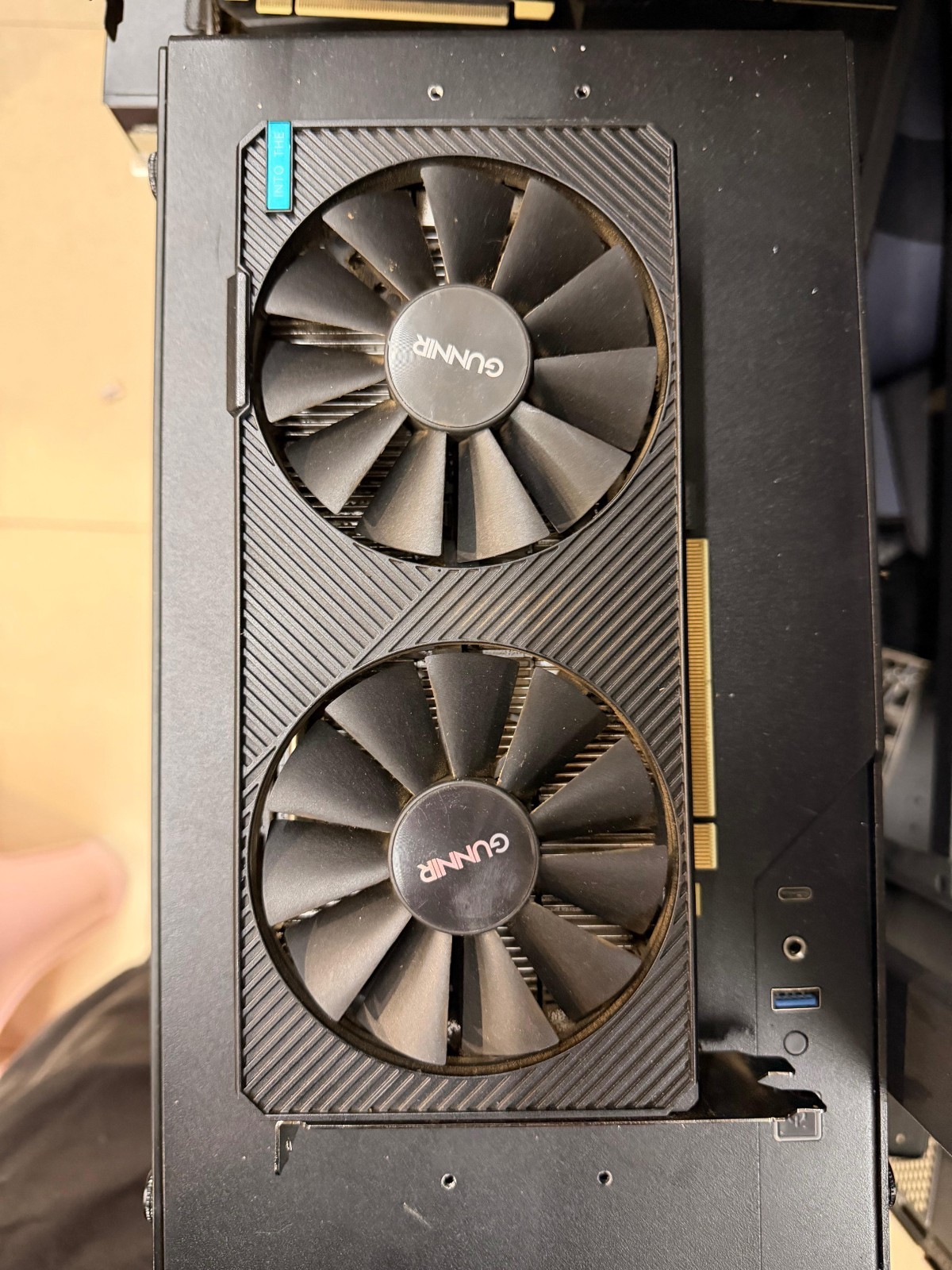 GUNNIR Intel Arc A380 Photon 6GB GDDR6 Graphics Card, Dual Fan, OC, 8-pin, HDMI