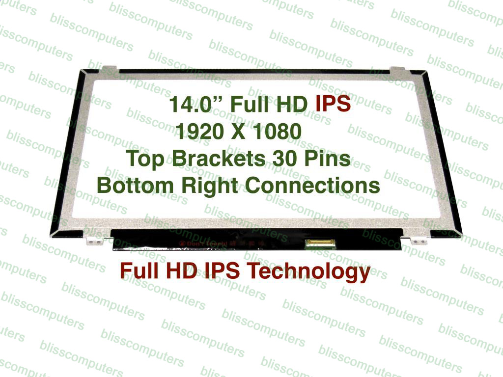 LCD Screen Lenovo ThinkPad T480S IPS FHD 1920×1080 Matte Display 14.0″