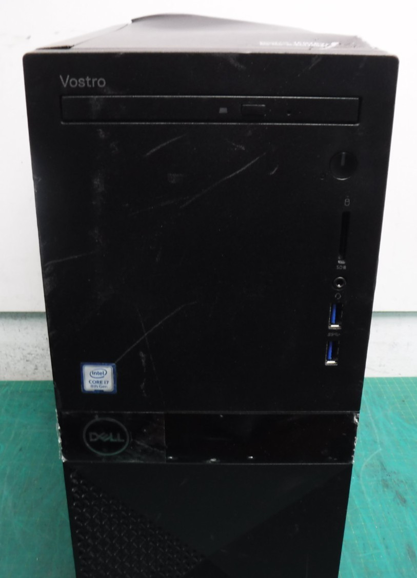 Dell Vostro 3670 Tower PC | Intel i7‑8700 3.2GHz | 8GB RAM | No HDD/OS | 1FG7PY2