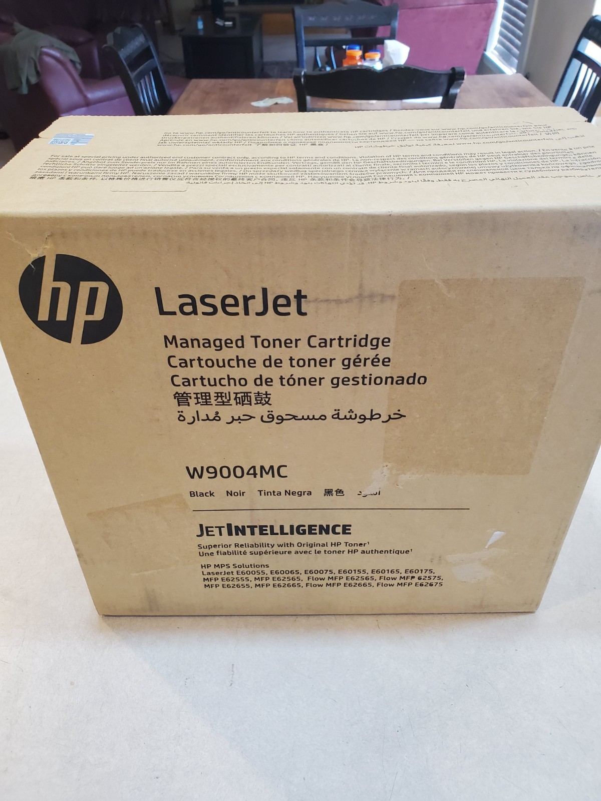 HP W9004MC Toner Cartridge E60055 E60065 E60075 E600155 E600165