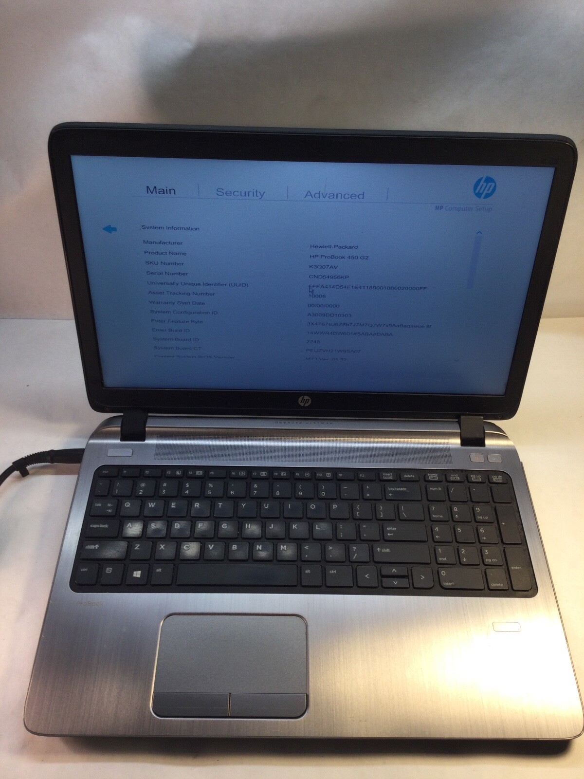 HP ProBook 450 G2 15″ Laptop Intel Core i5 5th Gen-C-GRADE -MZ