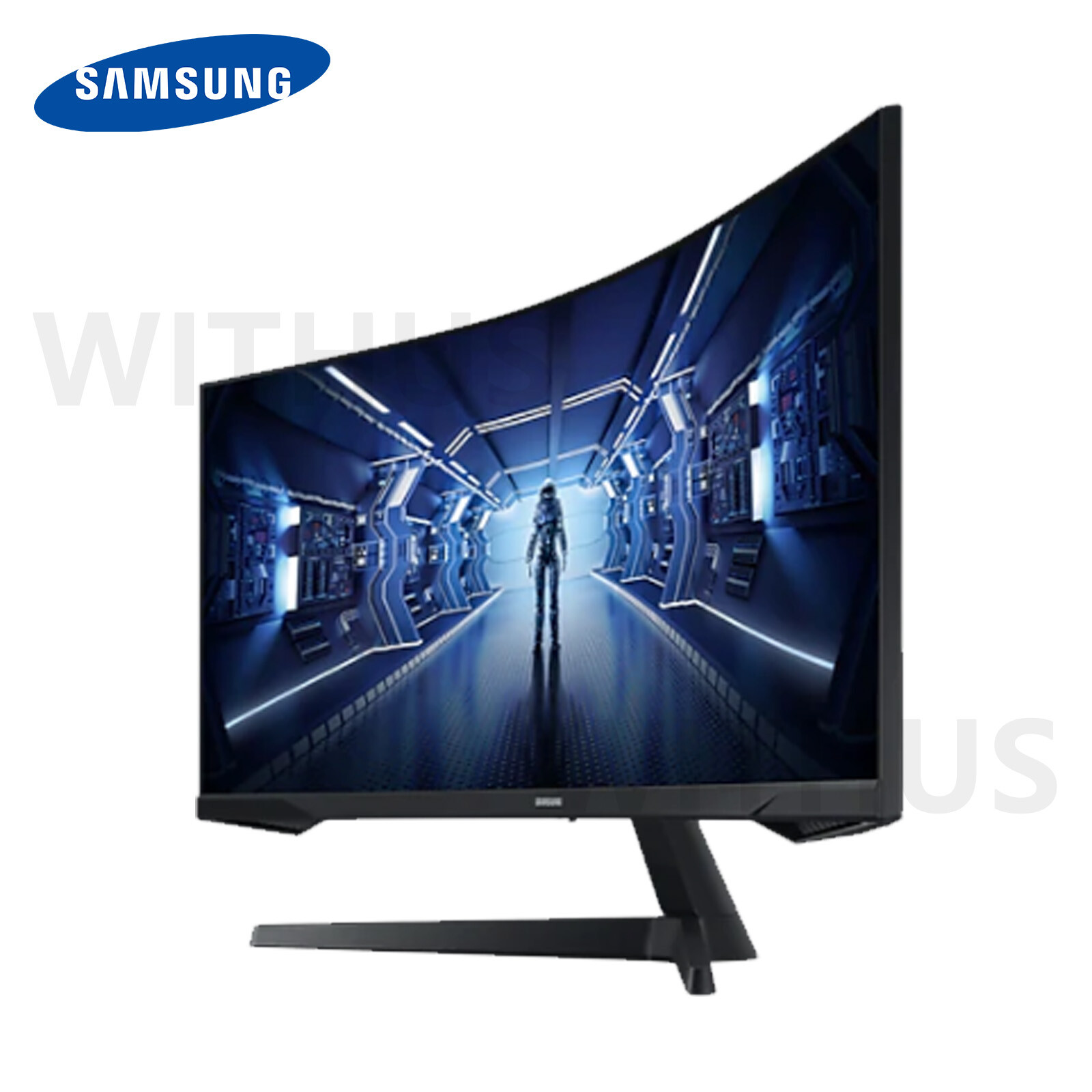 SAMSUNG Odyssey G5 C34G55T 34″ 1000R Curved Gaming Monitor Ultra QHD 165Hz 1ms