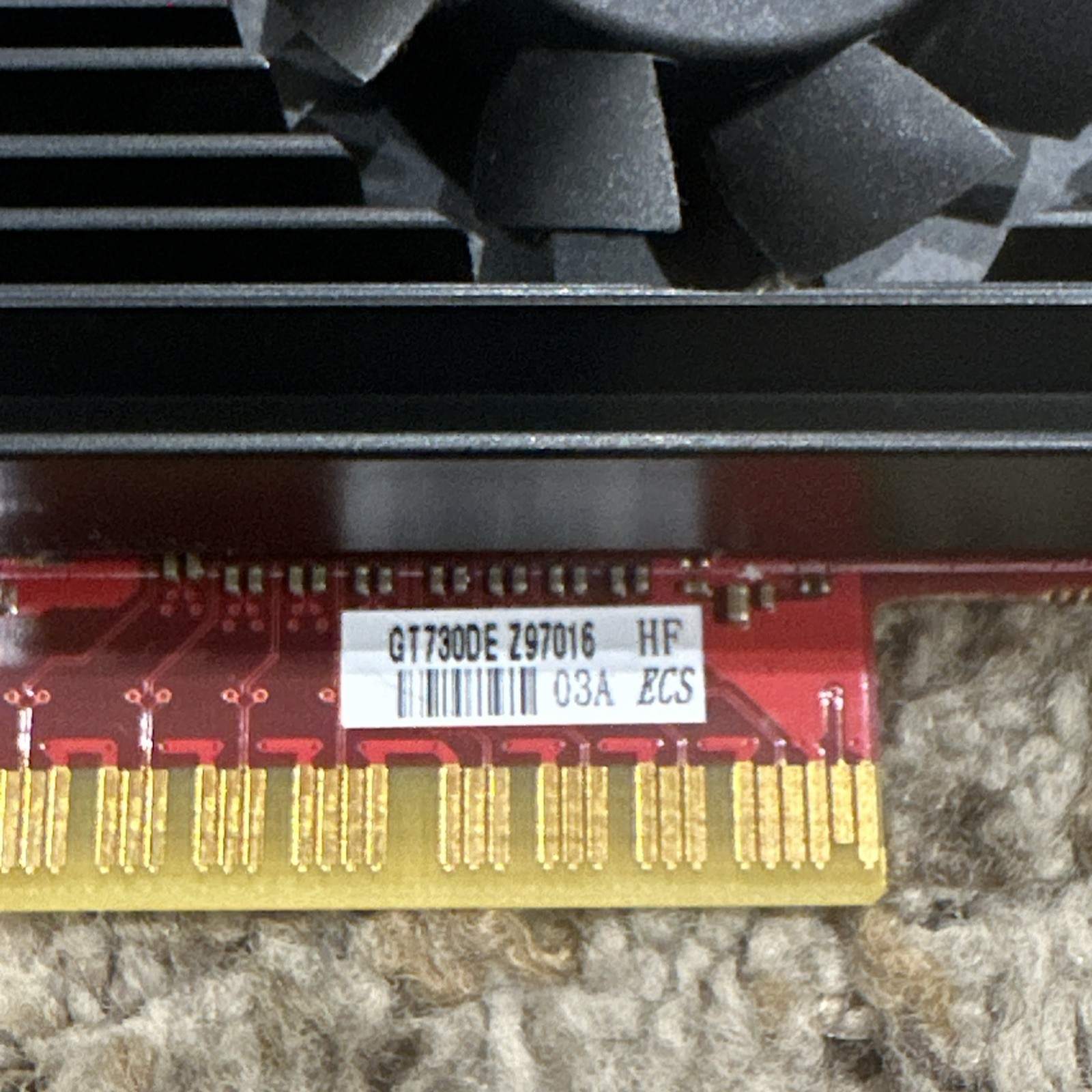Dell NVIDIA GeForce GT730 2GB DDR3 High Profile Graphics Card 0J27RG Untested!