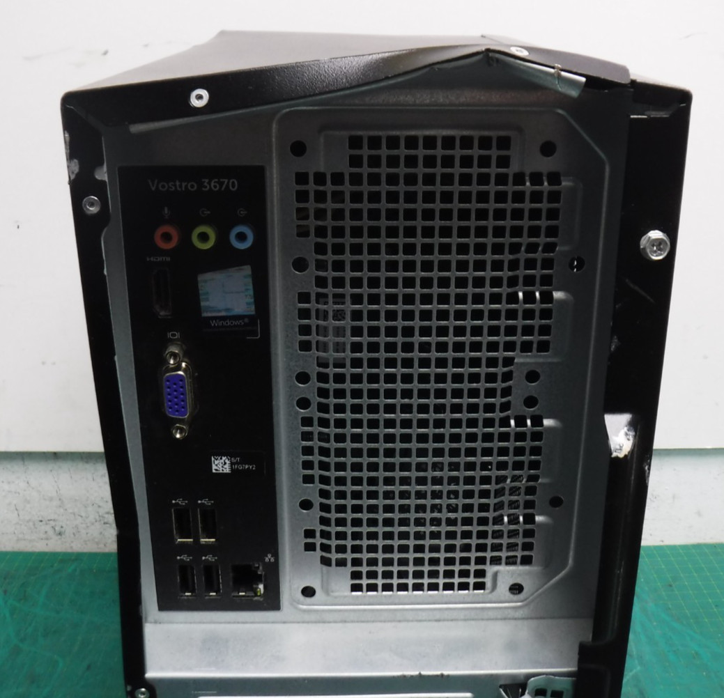 Dell Vostro 3670 Tower PC | Intel i7‑8700 3.2GHz | 8GB RAM | No HDD/OS | 1FG7PY2