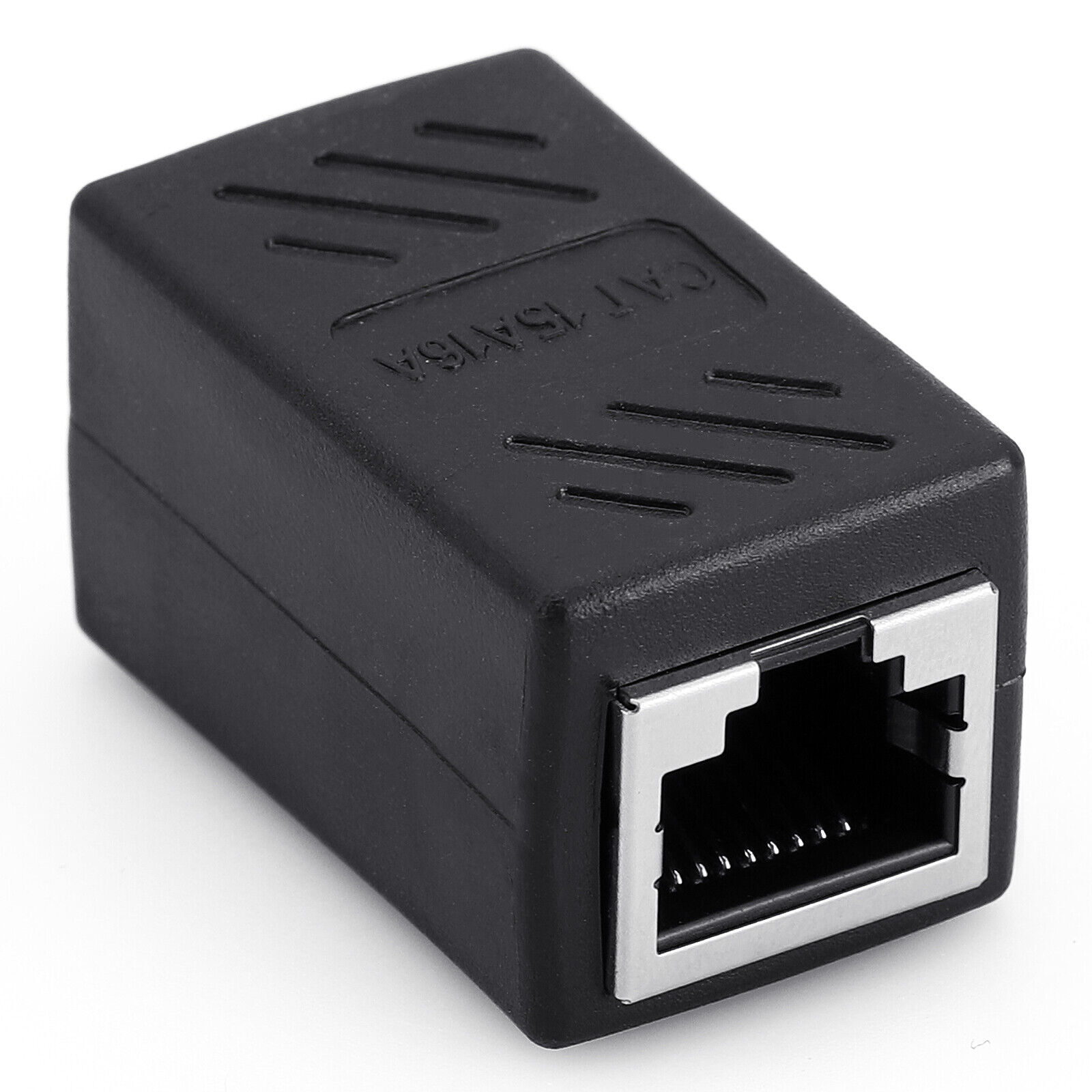 1-10pcs RJ45 Inline Coupler Cat6/Cat5e Ethernet Network Cable Extender Connector