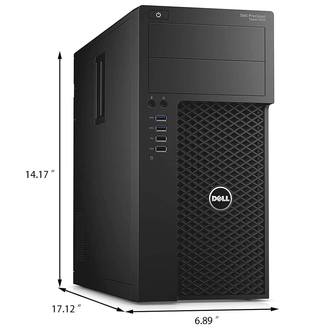 DELL PRECISION TOWER 3420 INTEL- I7-6700 @ 3.40GHz 16GB RAM/256GB SSD