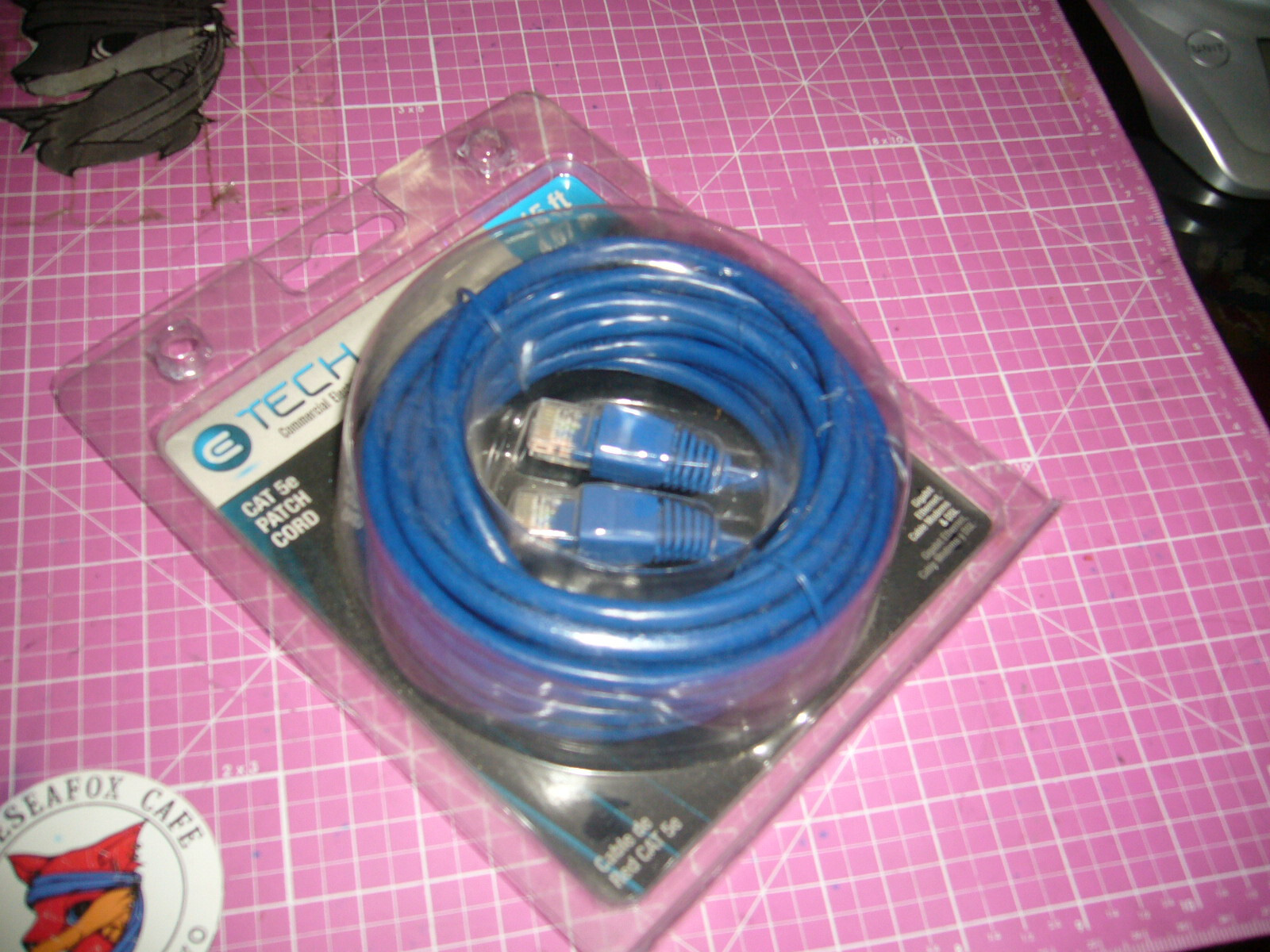 15′ CAT5e Patch Cord RJ-45 Male Ends 100 MHz GOLD PLATED CONTACTS High speed