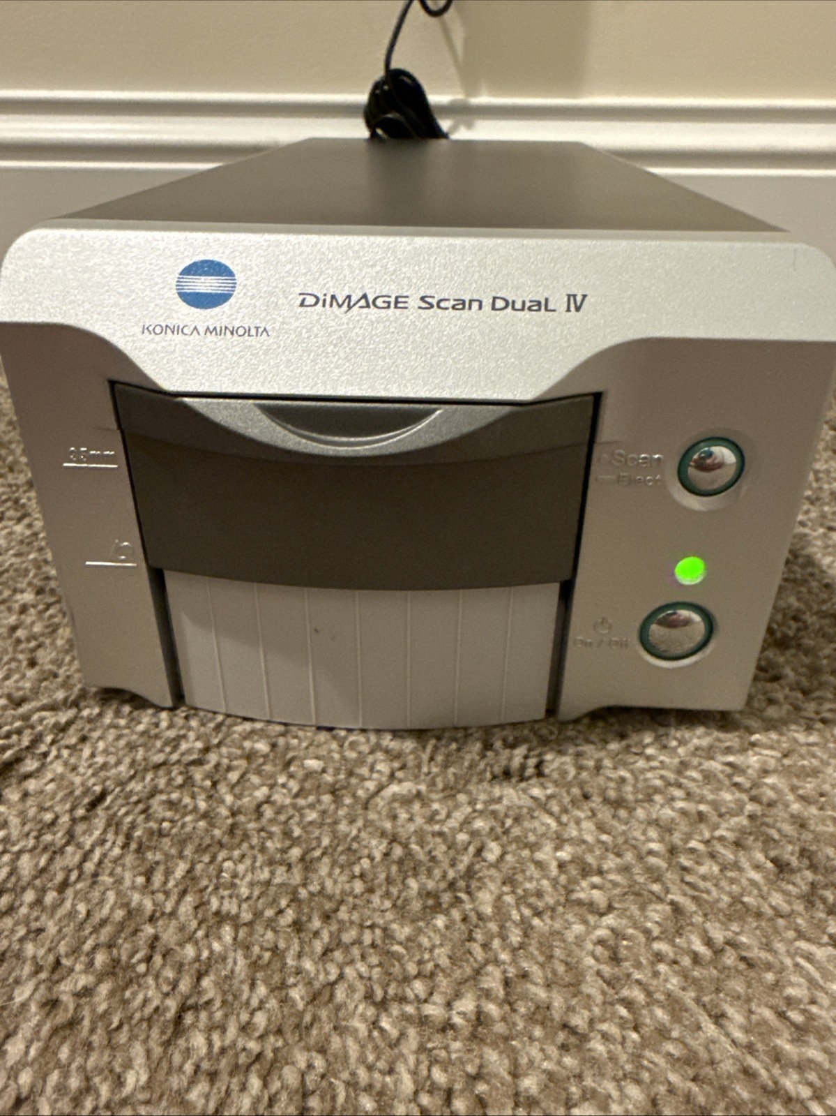 Konica Minolta DiMAGE Scan Dual IV Slide Scanner AF-3200 – UNTESTED